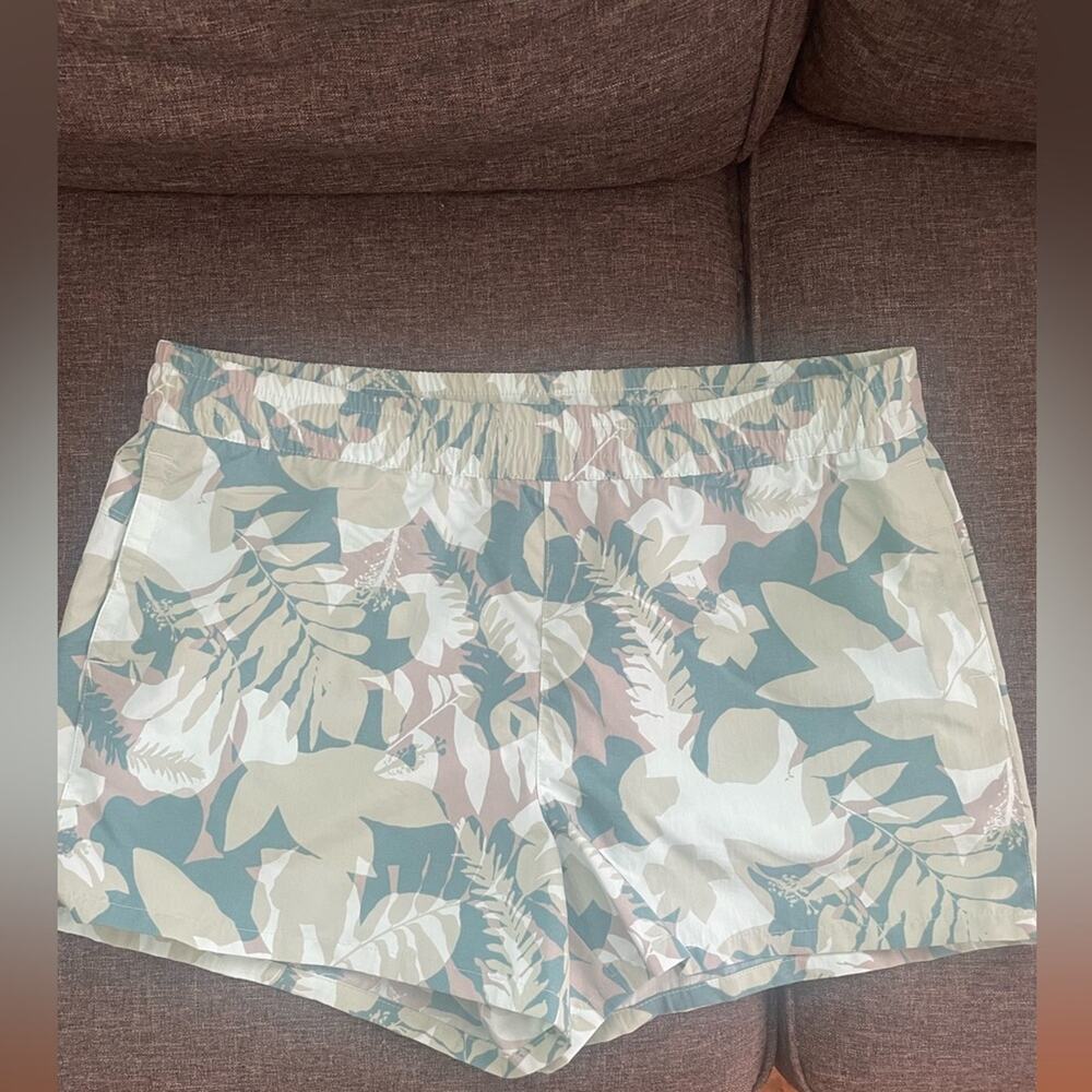 Eddie Bauer women's nylon swim shorts.